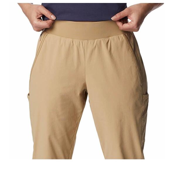 Columbia Leslie Falls Capri Omni-shade Pants | Womens Plus 3X, Khaki Tan NWT - Picture 4 of 6